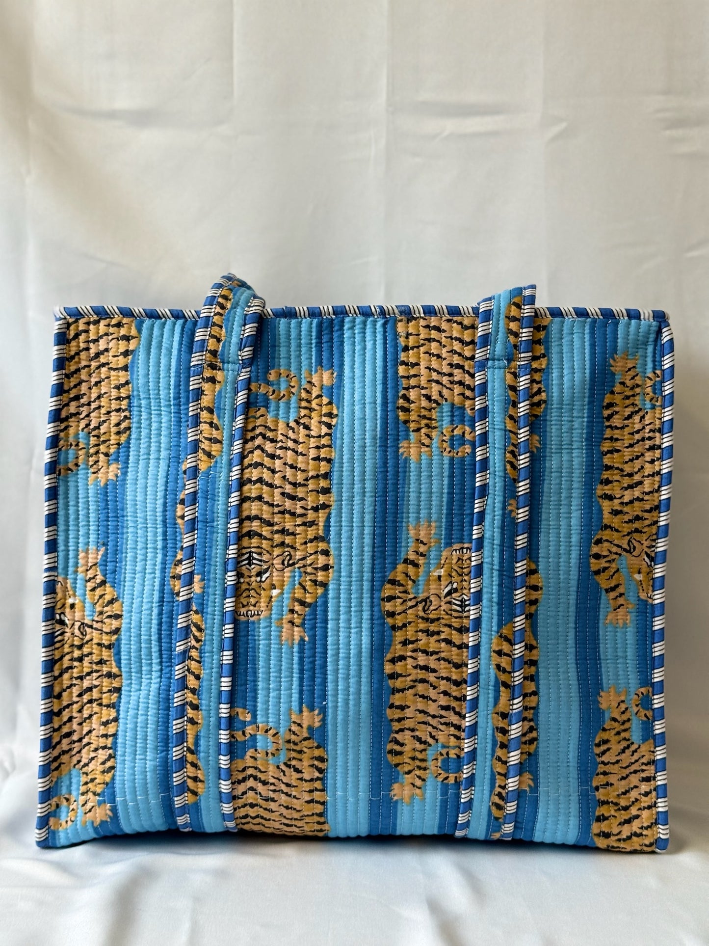 Tijger Shopper | BLAUW