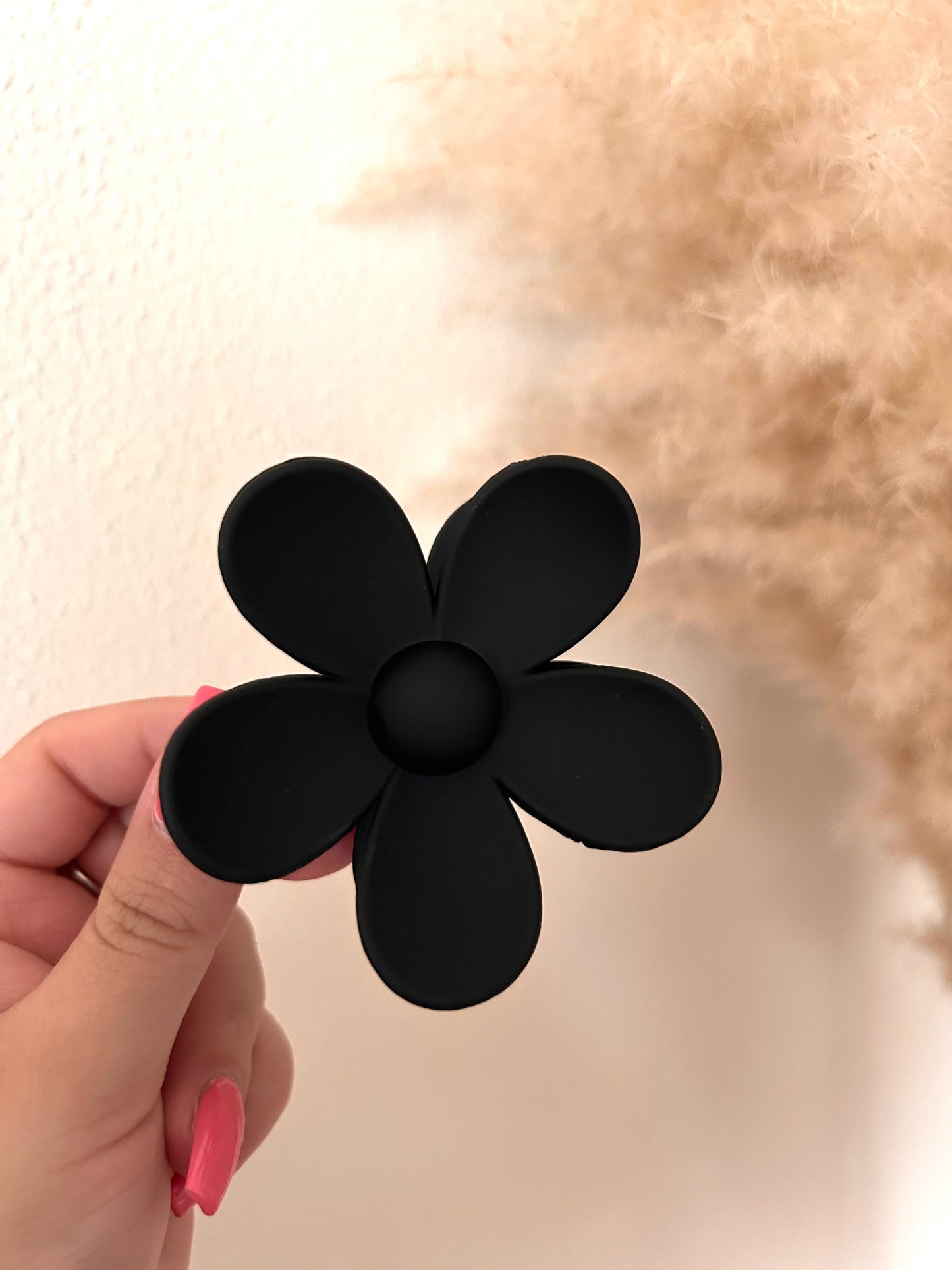 Haarklem Bloem | ZWART