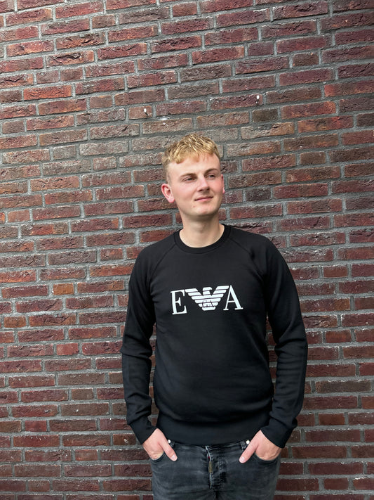 Emporio Armani Sweater Logo | Black