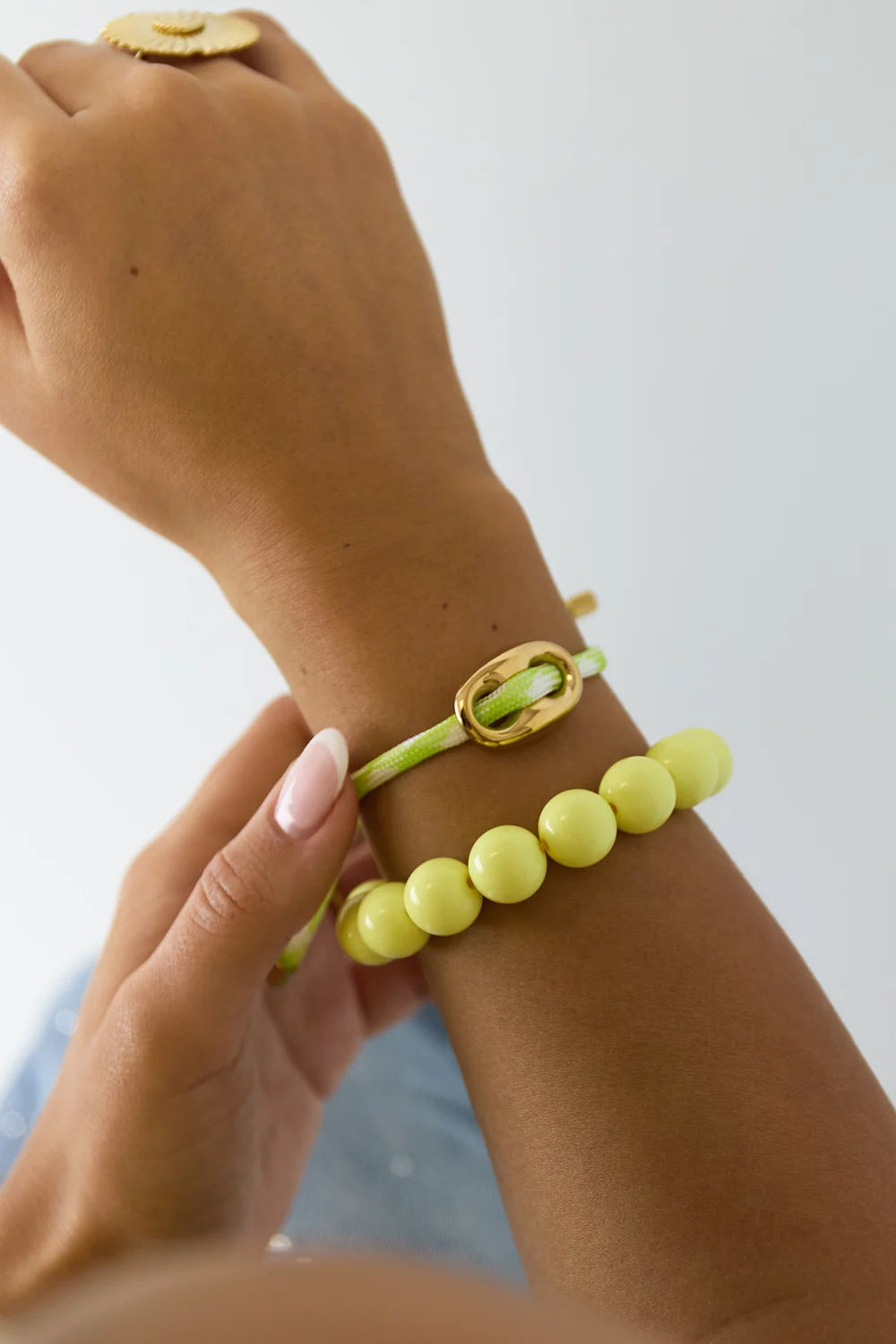 Armband kralen | LICHTGEEL