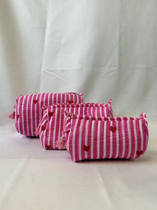 Toilettas Hartjes | ROZE